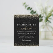 予算バチェロレッテ週末金ゴールドモダングリッター (スタンド正面)