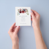 予算バモダンルガンディフローラ素朴保存日付 チラシ (手)