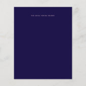 予算バラゴールドフォイルの外観の幾何結婚の (裏面)