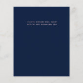 予算バラゴールドフォイルの外観の幾何結婚の (裏面)