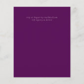 予算バラゴールドフォイルの外観の幾何結婚の (裏面)