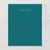 予算バラゴールドフォイルの外観の幾何結婚の (裏面)