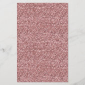 予算バラ金ゴールドグリッターエレファントベビーガールフライヤー チラシ (裏面)