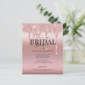 予算バラ金ゴールドグリッタースクリプトブライダルシャワー (スタンド正面)