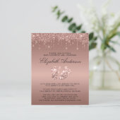 予算バラ金ゴールドグリッタードリップベビーシャワーbyメール (スタンド正面)