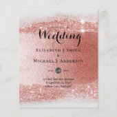 予算バラ金ゴールドグリッターフォイルルック結婚ズ (正面)