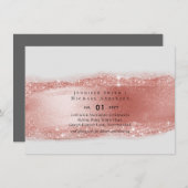 予算バラ金ゴールドグリッターフォイルルック結婚ズ (正面/裏面)