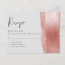 予算バラ金ゴールドグリッターフォイルルック結婚ズ ポストカード