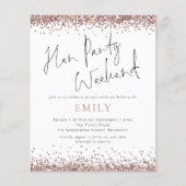 予算バラ金ゴールドグリッターヘンパーティーウィークエンド (正面)