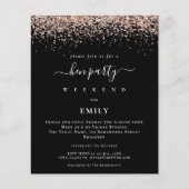 予算バラ金ゴールドグリッターヘンパーティー旅程 (正面)