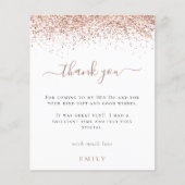 予算バラ金ゴールドグリッター写真Henパーティーありがとう (正面)