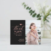 予算バラ金ゴールドグリッター卒業サンキューカード (スタンド正面)