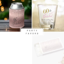 予算バラ金ゴールドグリッター60番目の誕生日招待状 チラシ