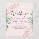 予算バラ金ゴールドセージEucalyptus緑の招待状 (正面)