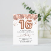 予算バラ金ゴールドバルーン甘い16誕生日 (スタンド正面)