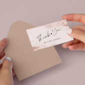 予算バラ金ゴールドモダン赤面結婚の感謝していユー ノートカード