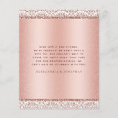 予算バラ金ゴールド婚約写真のお知らせ (裏面)