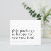 予算パッケージ喜んであなたに感謝のビジネス (スタンド正面)