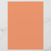 予算パーソナライズされたオレンジ週間スケジュール (裏面)