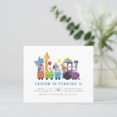 予算パーティー動物トレイン子供の誕生日パーティー (スタンド正面)