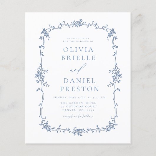 予算ビクトリアン写真QRコー結婚ド (正面)