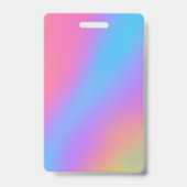 予算ビジネス従業員の写真IDバッジ バッジ (裏面)