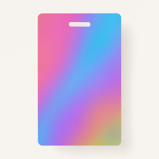 予算ビジネス従業員の写真IDバッジ バッジ (裏面)