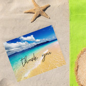 予算ビーチと海ありがとう チラシ