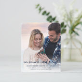 予算ビーチ写真婚約のお知らせ (スタンド正面)