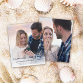 予算ビーチ写真婚約のお知らせ