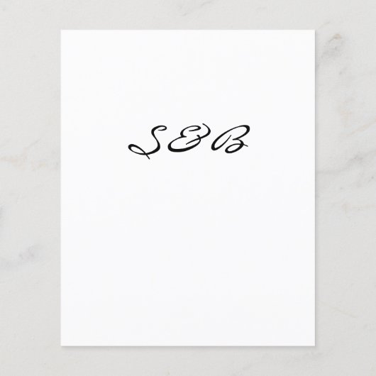 予算ピンクとホワイトグレーのフローラ日付を保存2 (裏面)