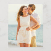 予算ピンクのフローラ幾何学的な写真日付の保存 (裏面)