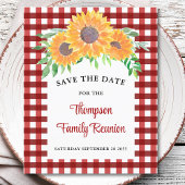 予算ファミリ懇親会ひまわり保存する日付カード