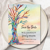 予算ファミリ懇親会保存日付 チラシ