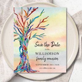 予算ファミリ懇親会保存日付 チラシ