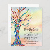 予算ファミリ懇親会日付カードの保存 (正面/裏面)