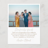 予算フェイク金ゴールド2写真ありがとう (裏面)