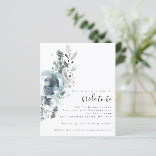 予算フェスティバルの葉ブライダルシャワー招待 (スタンド正面)