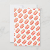 予算フェスティバルカーニバルサーカスパーティーキッド誕生日 ノートカード (裏面)