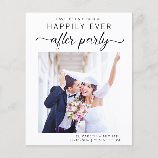 予算フォトウェディングレセプション日付の保存 (正面)