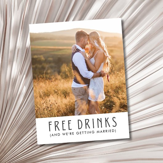 予算フォトウェディング日付の保存 案内ポストカード