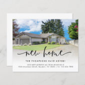 予算フォトオーバーレイスクリプト新しいホームアドレス (正面/裏面)