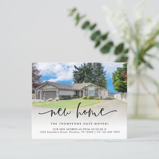 予算フォトオーバーレイスクリプト新しいホームアドレス (スタンド正面)