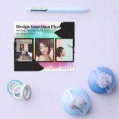 予算フォトコラージュイベント結婚招待状 チラシ (シングル)