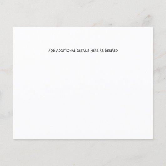 予算フォトコラージュ日付を白モダンく保存 (裏面)