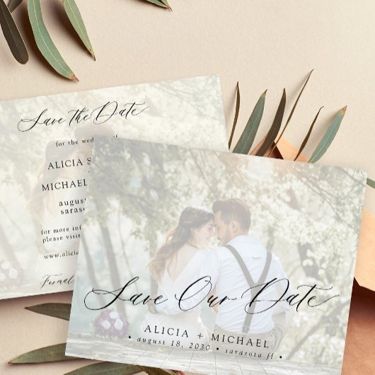 予算フォトスエレガントクリプト結婚式の日付の保存