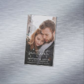 予算フォトセーブザデートマグネット マグネット名刺 (インサイチュ)