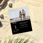 予算フォトタイポグラフィ日付4Bフライヤーを保存 チラシ