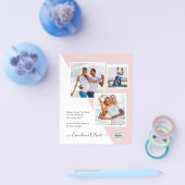 予算フォト救結婚式招待状日QRコード チラシ (シングル)