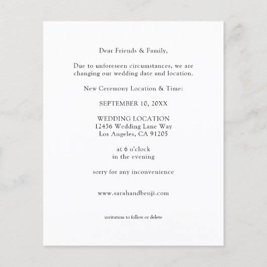 予算フォト – 日付の垂直変更 (裏面)